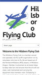 Mobile Screenshot of hillsboroflying.org